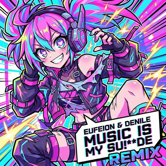 Music is My Suicide - Eufeion & Denile Remix by Eufeion, Denile - Happy Hardcore cover art