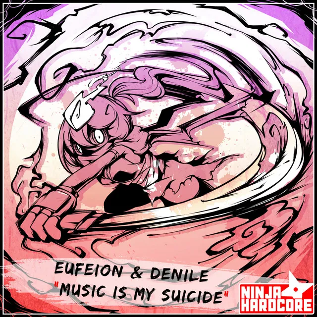 Music Is My Suicide - Radio Edit by Eufeion, Denile - Happy Hardcore cover art