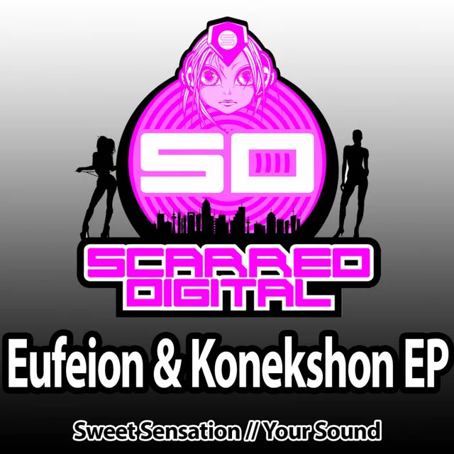 Sweet Sensation - Original Mix by Eufeion, Konekshon - Happy Hardcore cover art