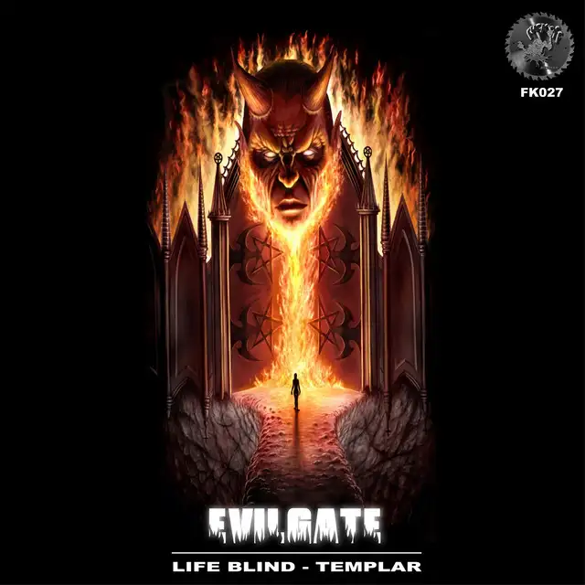 Life Blind by Evilgate - Hardcore cover art