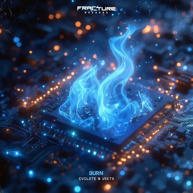 Burn by Evolate, Vekta - Hardstyle cover art