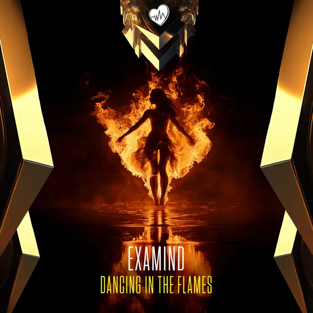 Dancing In The Flames by Examind - Hardstyle cover art