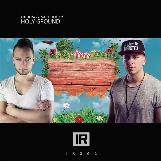 Holy Ground by Exilium, MC Chucky - Hardstyle cover art