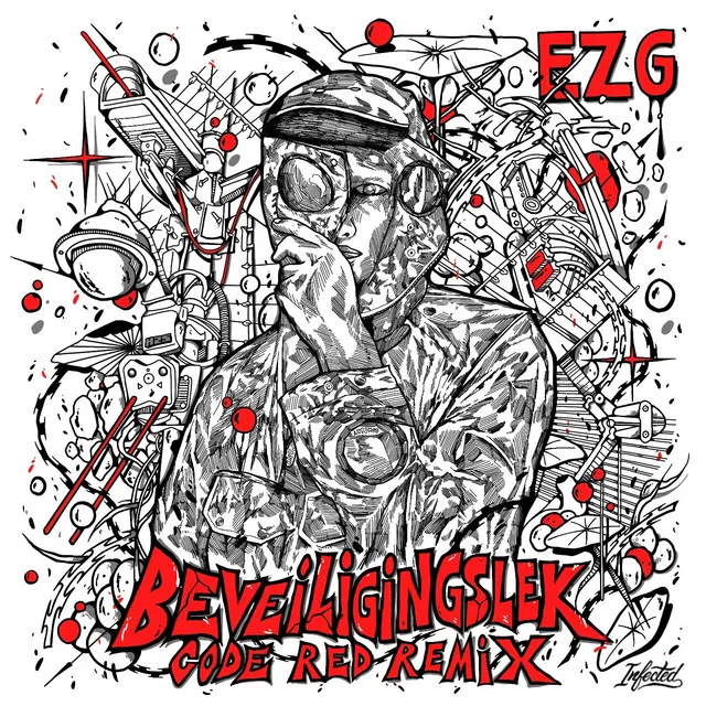 Beveiligingslek (Remix) by EZG, Code Red - Uptempo cover art