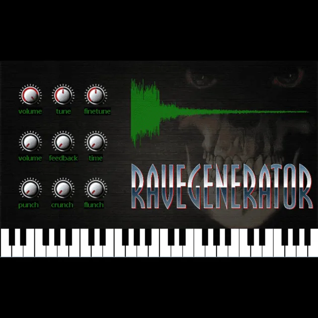 Fuck Rave Generator by FØGG - Hard Techno cover art