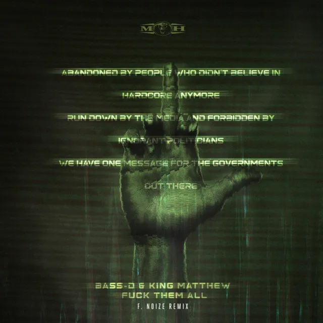 Fuck Them All - F. Noize Remix by F. Noize, Bass-D, King Matthew - Hardcore cover art