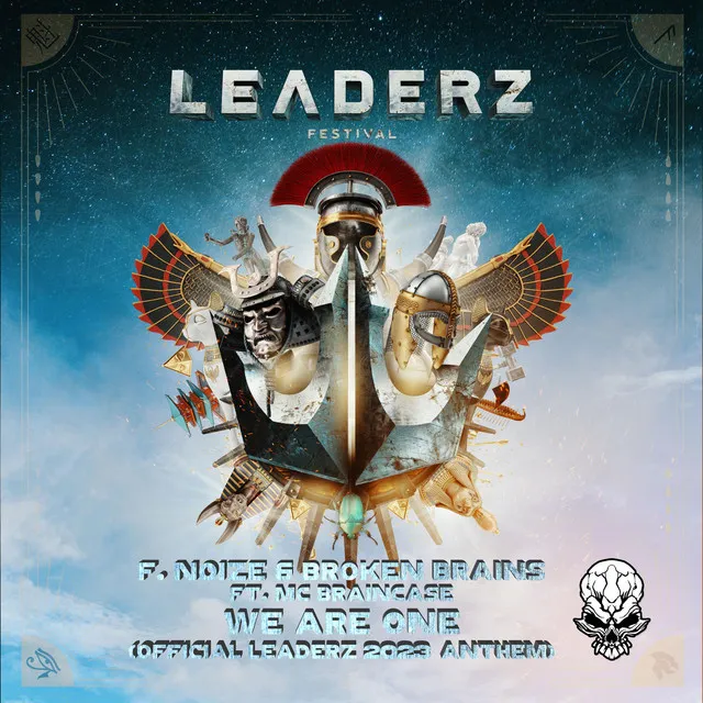We are One (Official Leaderz 2023 Anthem) by F. Noize, Broken Brains, Mc Braincase - Uptempo cover art
