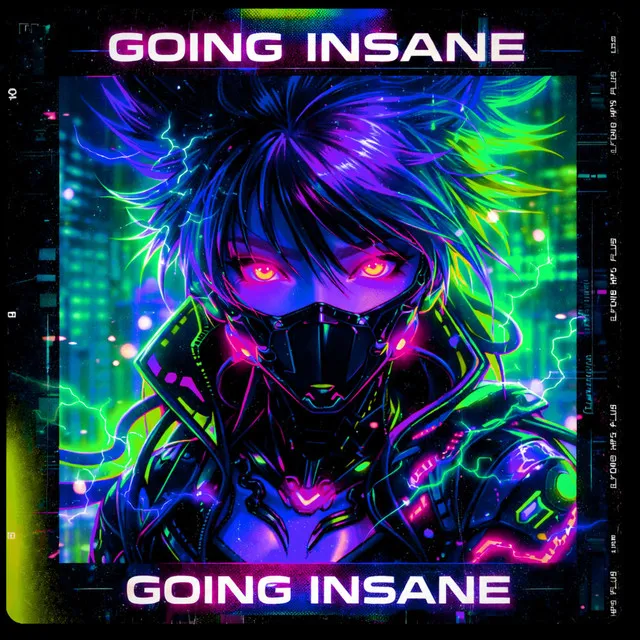 GOING INSANE (SLOWTEMPO) by Fading Memories - Hardstyle cover art