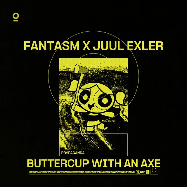 Buttercup With An Axe by Fantasm, Juul Exler - Hard Techno cover art