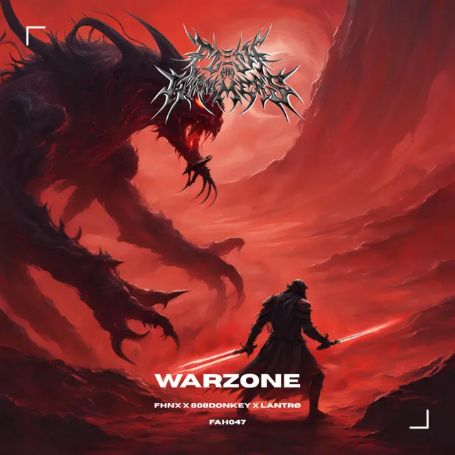 WARZONE - Original Mix by FHNX, 808Donkey, LANTRØ - Hard Techno cover art