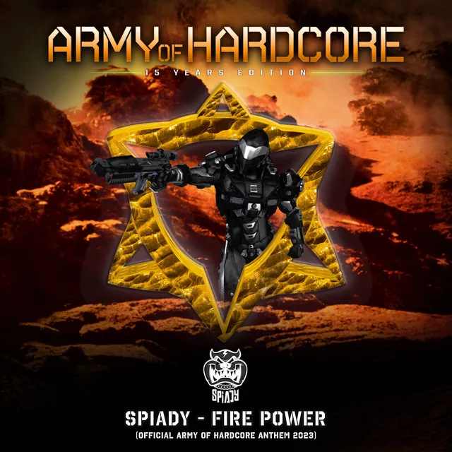Cover art of FIRE POWER (Army Of Hardcore Anthem 2023)