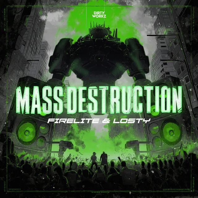 Mass Destruction by Firelite, Losty - Euphoric Hardstyle cover art