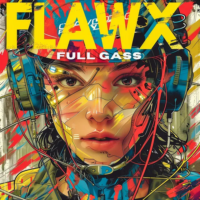 Full Gass by Flawx - Hard Techno cover art