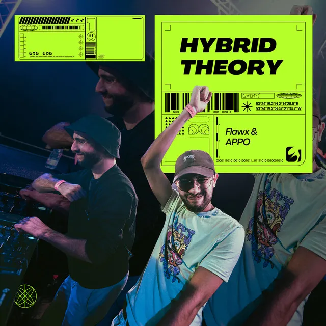 Hybrid Theory by Flawx, APPO - Hard Techno cover art