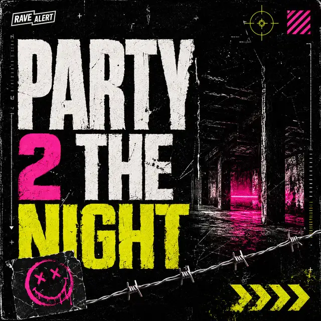 Party 2 The Night - Radio Edit by Flawx, LEYDON - Hard Techno cover art