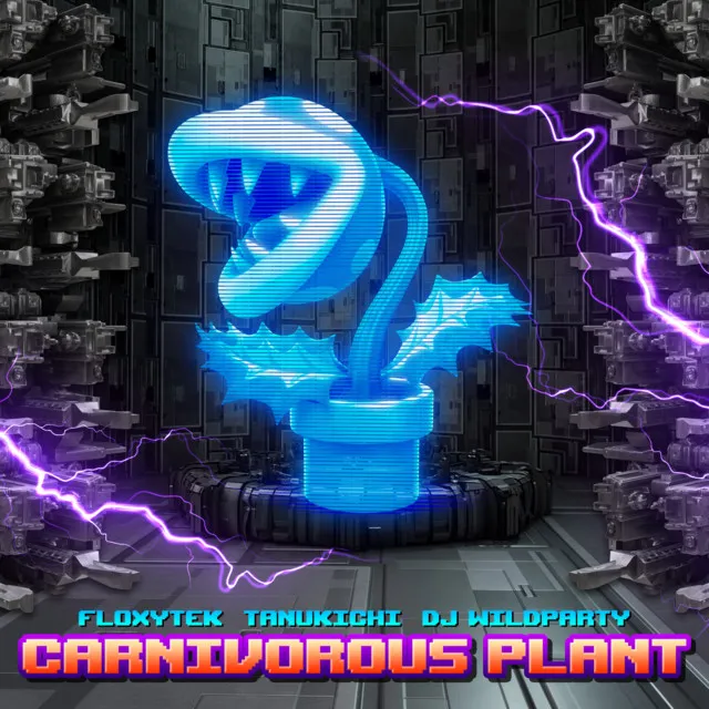 Carnivorous Plant by Floxytek, Tanukichi, Dj Wildparty - Frenchcore cover art