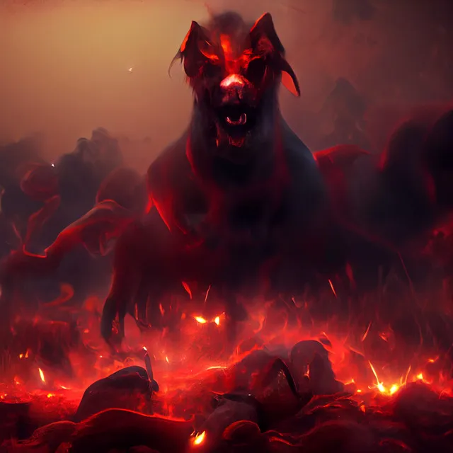 Hellhound by FNCH, KLĀPR - Hard Techno cover art
