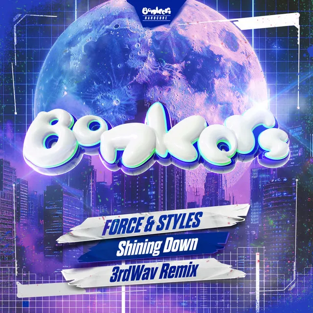 Shining Down - 3rdWav Remix by Force & Styles, Bonkers, 3rdWav - Happy Hardcore cover art