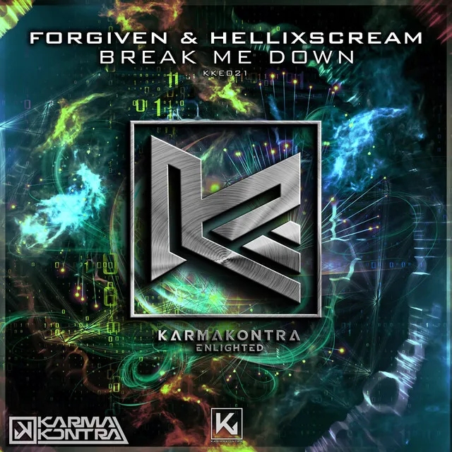 Break Me Down by Forgiven, HelliXScream - Hardstyle cover art