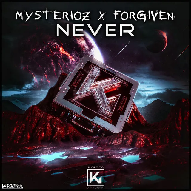 Never by Forgiven, Mysterioz - Hardstyle cover art