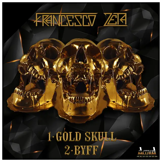 Gold Skull by Francesco Zeta - Hardstyle cover art