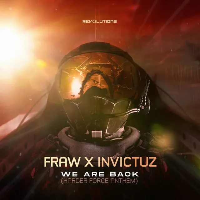 We Are Back (Harder Force Anthem) by Fraw, Invictuz - Rawstyle cover art