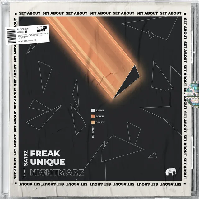 Nightmare by Freak Unique - Hard Techno cover art