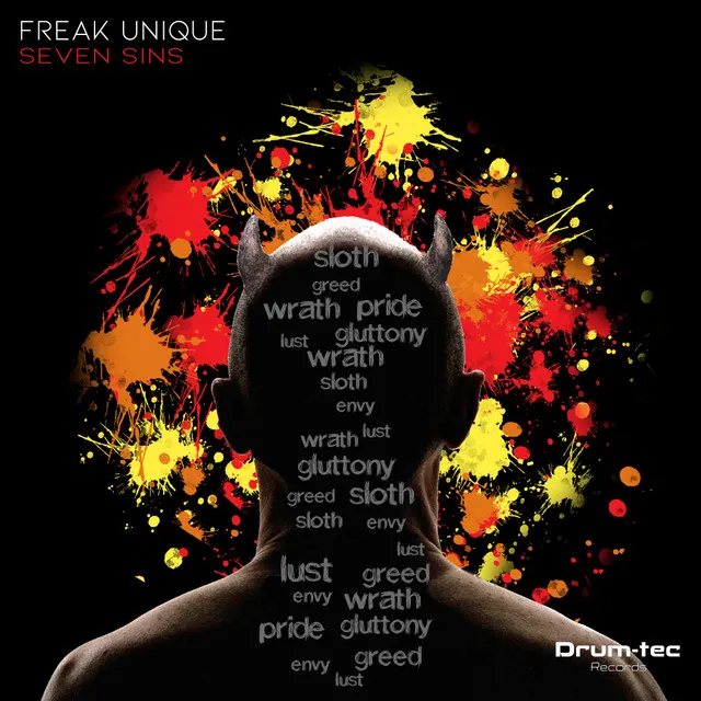 Seven Sins by Freak Unique - Hard Techno cover art