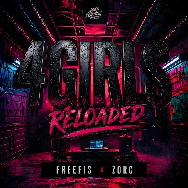 4 Girls - Reloaded by FreeFis, Zorc - Frenchcore cover art