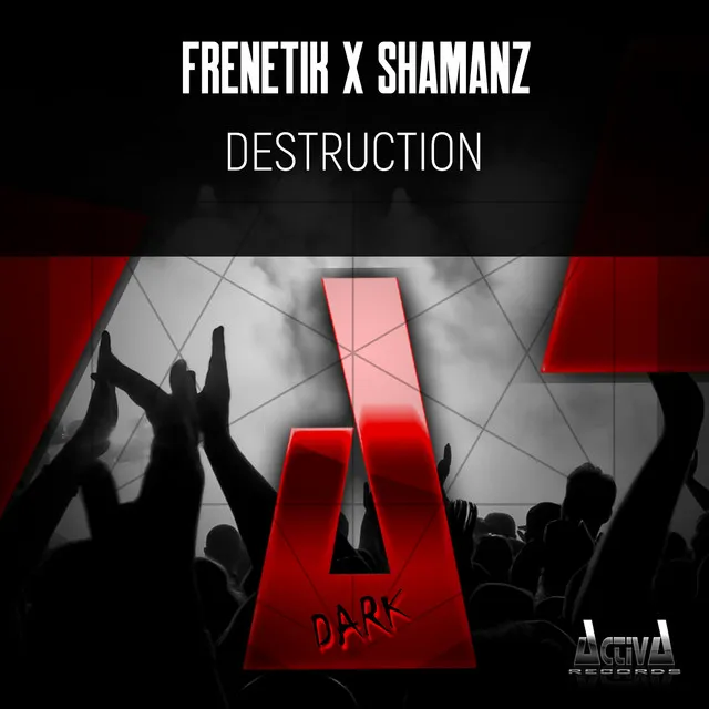 Destruction by Frenetik, Shamanz - Hardstyle cover art