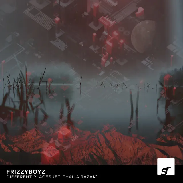 Different Places by Frizzyboyz, Thalia Razak - Hardstyle cover art