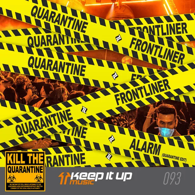 Alarm - Quarantine Edit by Frontliner - Hardstyle cover art