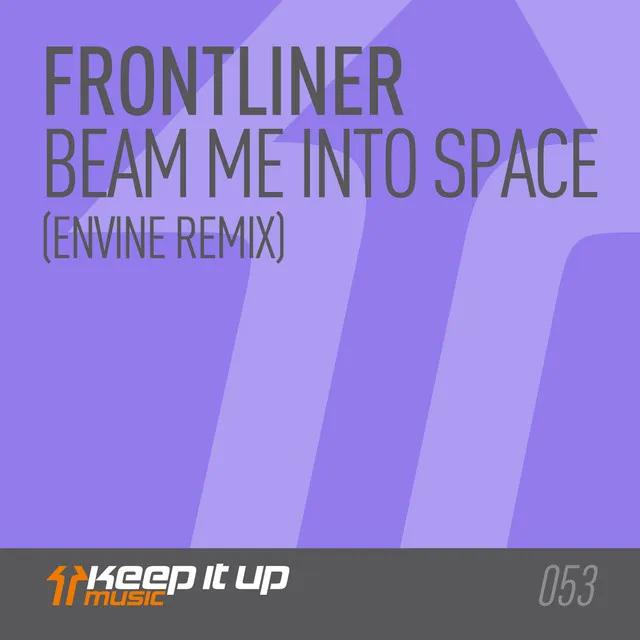 Beam Me Into Space - Envine Remix Radio Edit by Frontliner, Envine - Hardstyle cover art