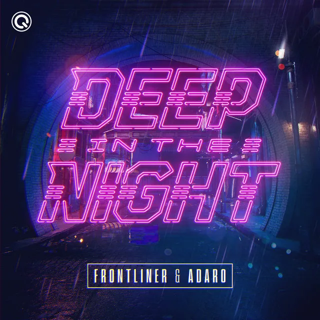 Deep In The Night by Frontliner, Adaro - Hardstyle cover art