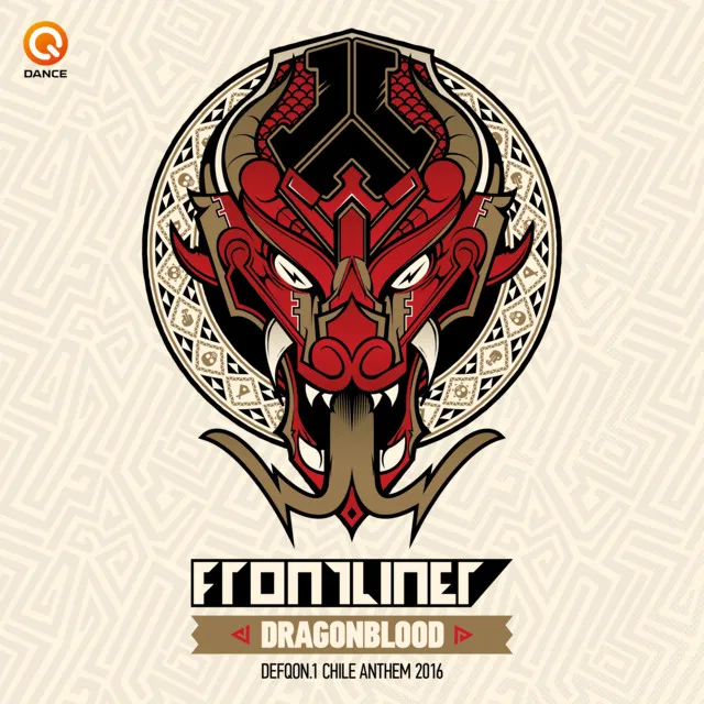 Dragonblood (Defqon.1 Chile Anthem 2016) - Edit by Frontliner - Hardstyle cover art