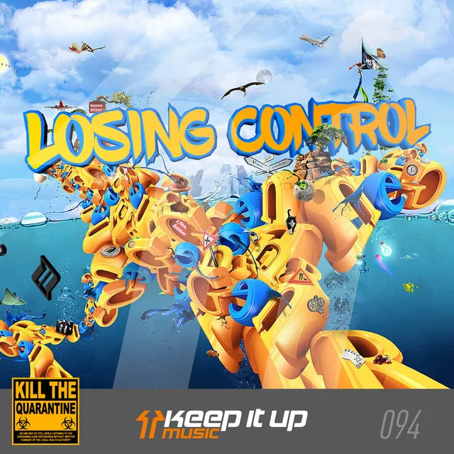 Losing Control by Frontliner - Hardstyle cover art