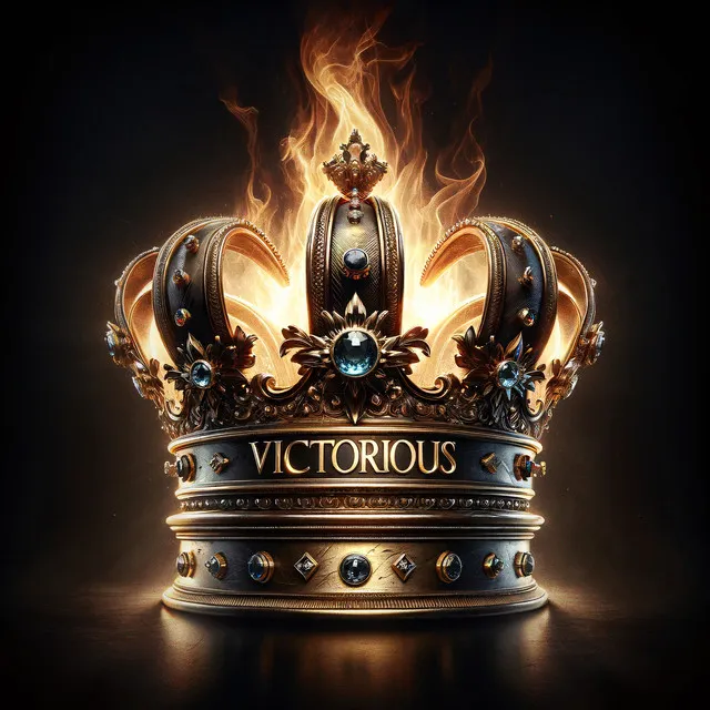 Victorious by Frontliner, Noubya - Hardstyle cover art