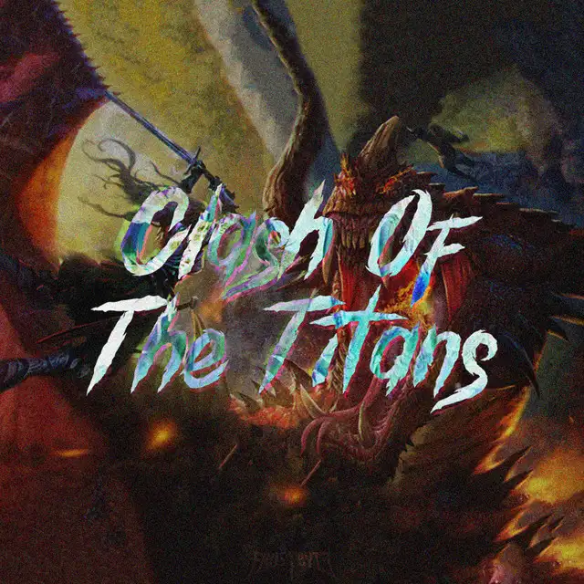 CLASH OF THE TITANS - EXTENDED MIX by FROSTBYTE - Hard Techno cover art
