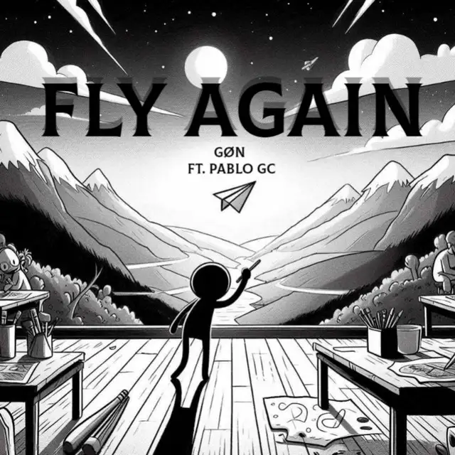 Fly Again by Gøn, Pablo GC - Hardstyle cover art