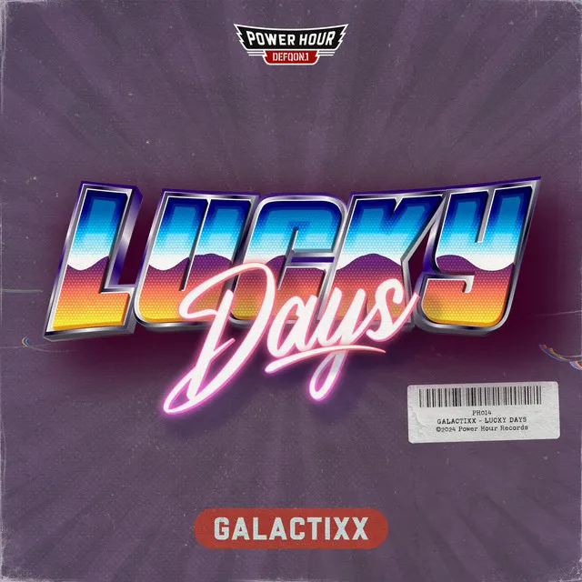 Lucky Days by Galactixx - Euphoric Hardstyle cover art