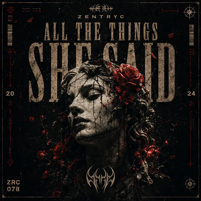 All The Things She Said (Hard Techno Edit) by GEWOONRAVES, Zentryc, Roncero - Hard Techno cover art