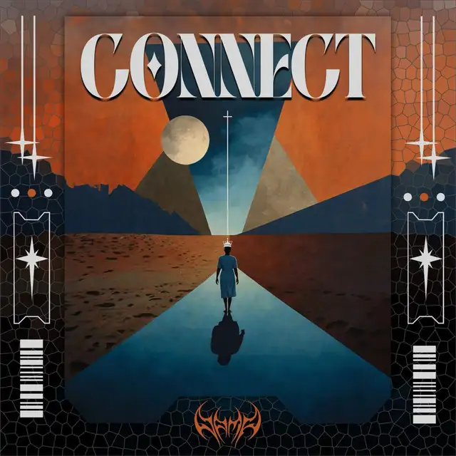 CONNECT by GEWOONRAVES, Zentryc, DAMP - Hard Techno cover art