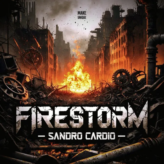 Firestorm by GEWOONRAVES, Zentryc, Sandro Cardio - Hard Techno cover art