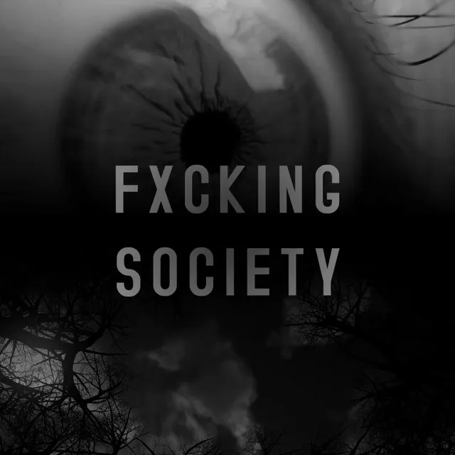 FXCKING SOCIETY by GEWOONRAVES, Zentryc, JXLN - Hard Techno cover art