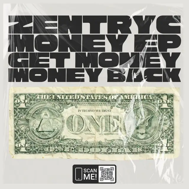 GET MONEY by GEWOONRAVES, Zentryc - Hard Techno cover art
