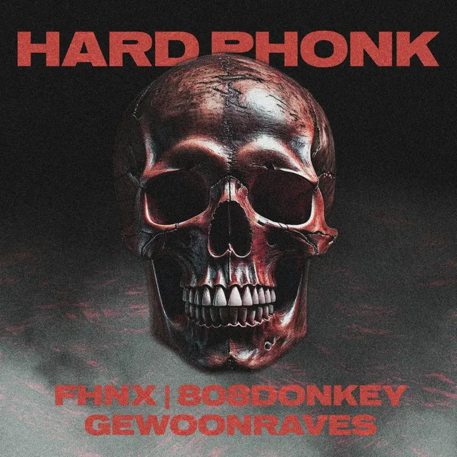 HARD PHONK by GEWOONRAVES, FHNX, 808Donkey - Hard Techno cover art