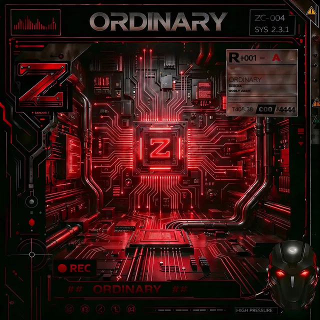 Ordinary - Hard Techno Edit by GEWOONRAVES, AEXTRAX, No Codex - Hard Techno cover art