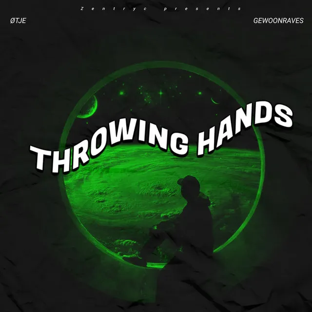 Throwing Hands by GEWOONRAVES, Zentryc, ØTJE - Hard Techno cover art