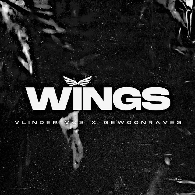 WINGS by GEWOONRAVES, Vlinder Vos - Hard Techno cover art