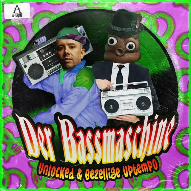 Der Bassmaschine by Gezellige Uptempo, Unlocked - Uptempo cover art